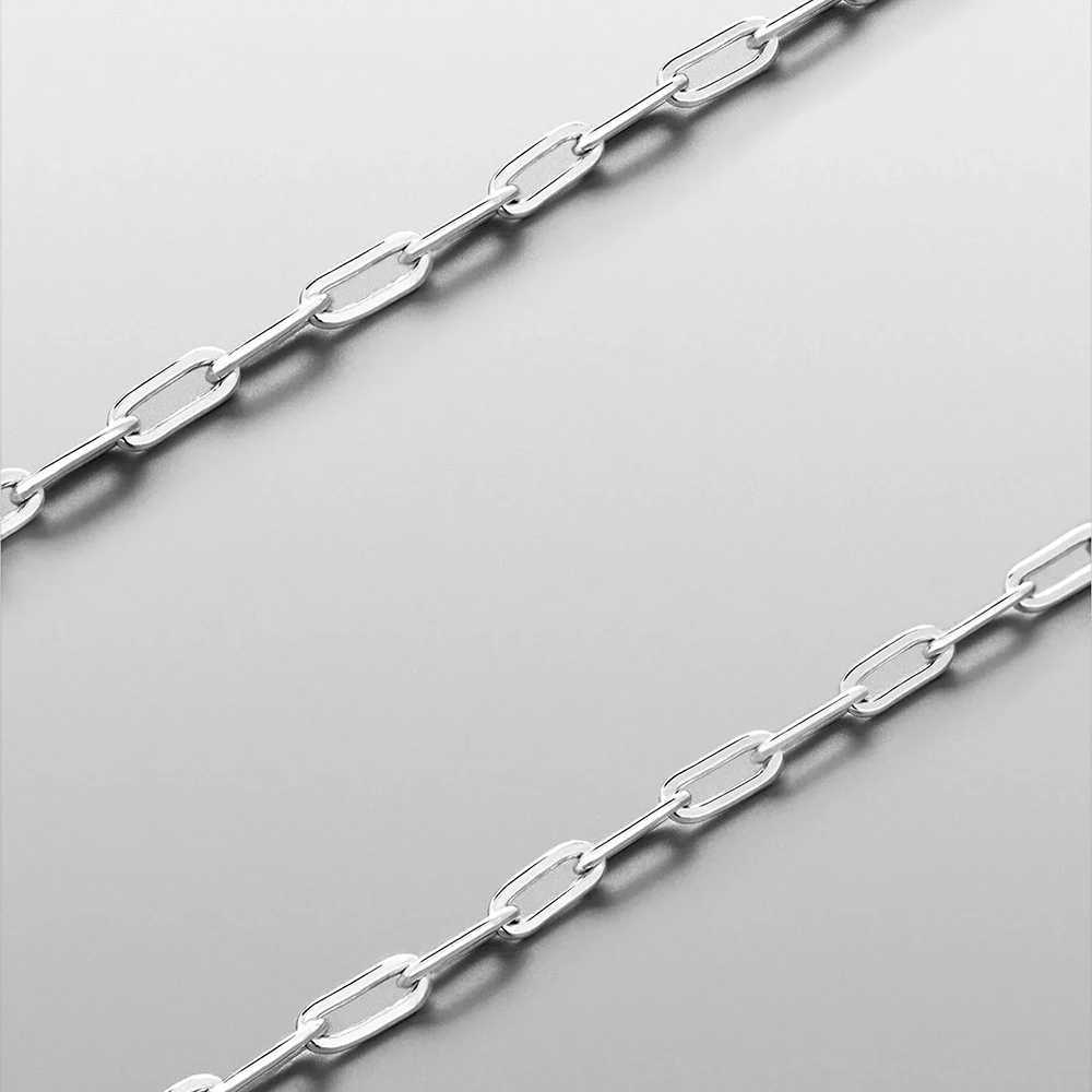 ELANDIS 2MM Stainless Steel Paperclip Chain Gold-plated Mens Bracelet Simple Accessories Christmas Party Gifts Direct MarketingC250411