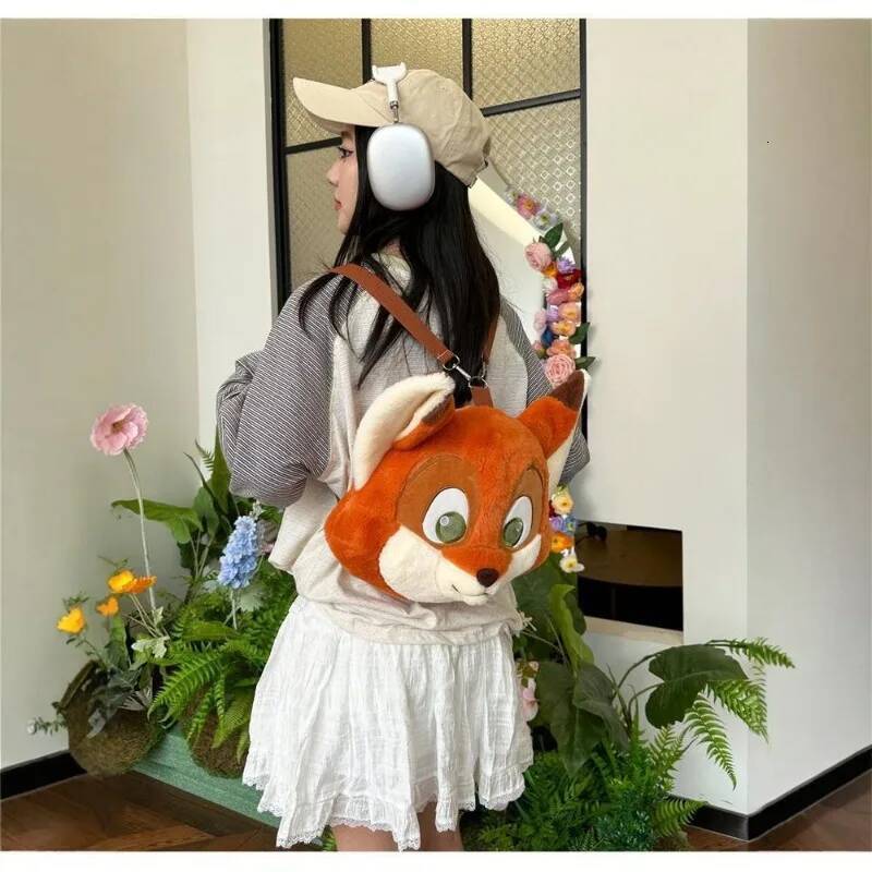 Custom Hot Sales Zootopia Backpack Kawaii Disney Anime Cute Fox Nick Creative Fashion Large Capacity Storage Shoulder Bag Holiday Gift