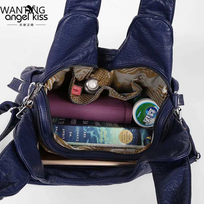 Vintage Big Bags for Women Handbags Top-handle Handbag Fashion Satchel Dumpling Pack Tote Shoulder Bag Hobos Large Purse BolsaW251111