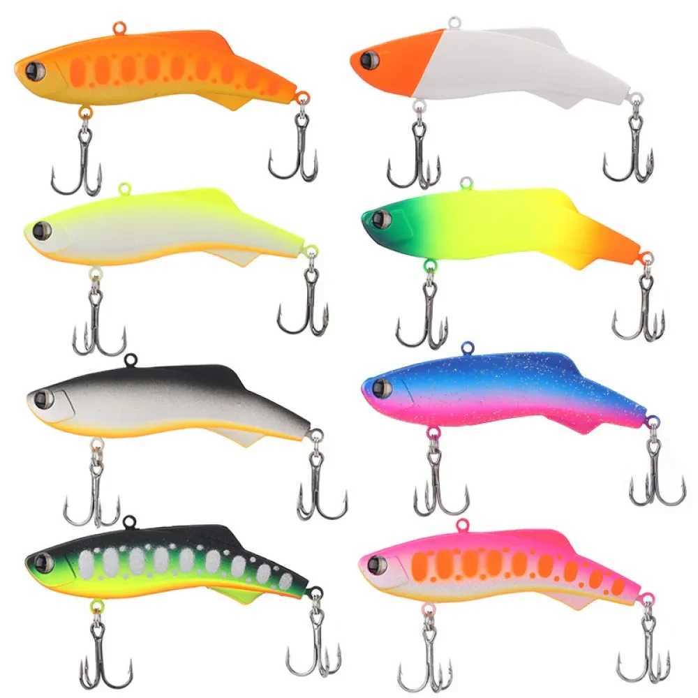Ice fishing lure 2023 Silicone Rattlin lures Madness Shiriten Vib 73/83/93 Spinning fishingWinter fishing For pike zander perch Z250411