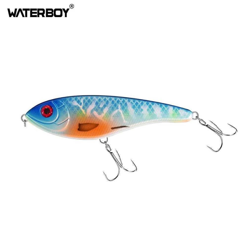 10cm 27g 12cm 33g Slow Sinking VIB New Jerkbait Fishing Lures Loud Sound Baits Pike Lure Artificial Wobblers Pesca Leurre Perch Z250411