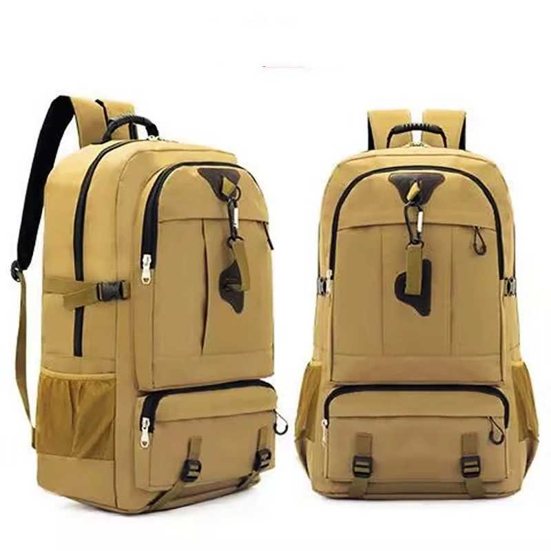 Large Capacity 80L Amouflage Lure Fishing Bags Multi-functional Backpack Outdoor Sports Large Capacity Rod Fishing Tackle Bag Z250411
