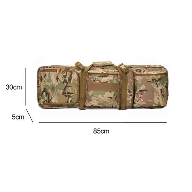 Military Tactical Rifle Case Airsoft Combat Bag Paintball Sniper Equipment Shooting Hunting Range Gun War Games Fishing Backpack Z250411