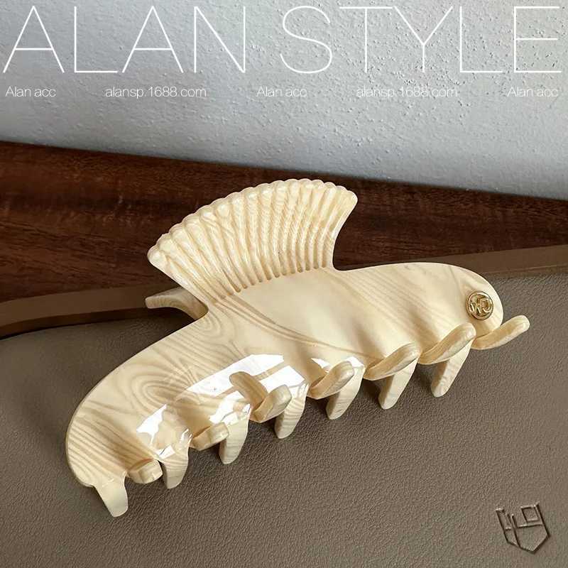 9cm long acetate hair crab hairpin suitable for girls to roll up their hair style Dalis claws Y2504012