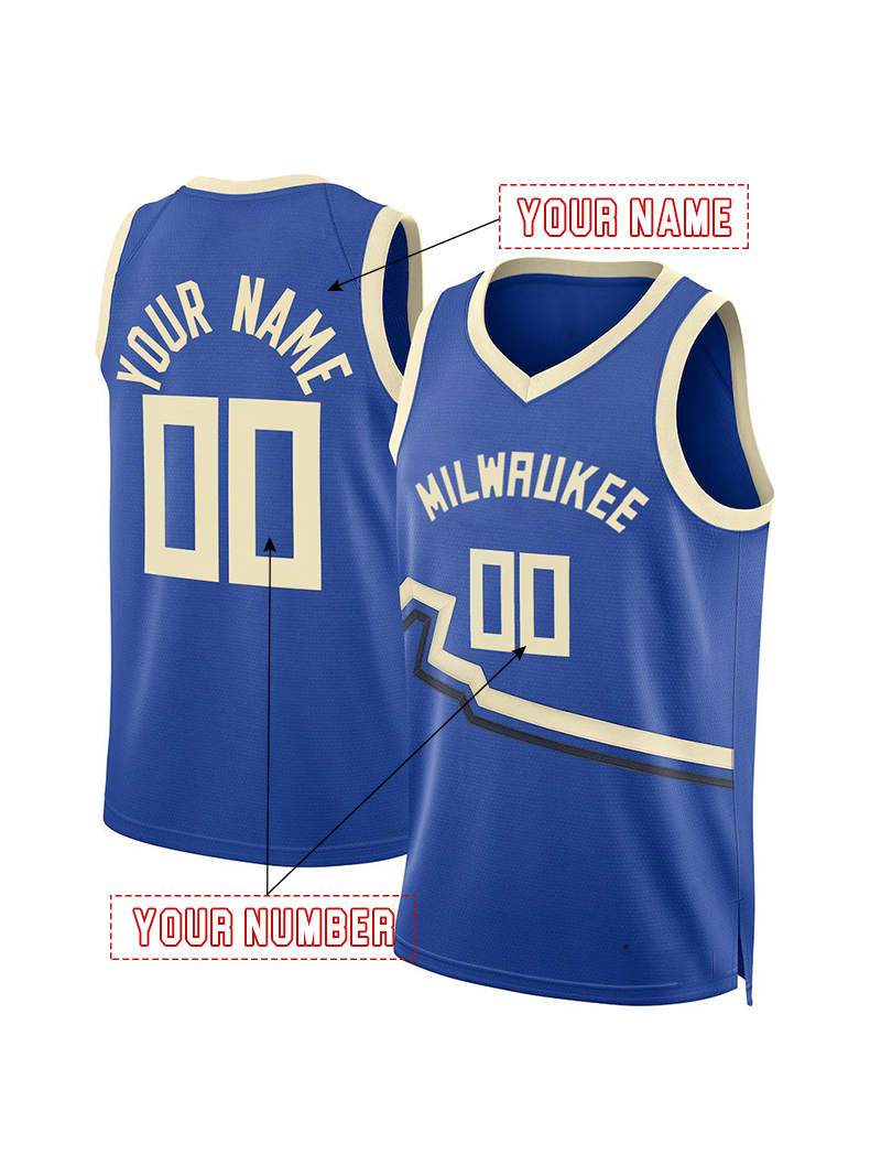 Customizable Basketball Jersey Antetokounmpo Lillard Portis Jr. Kuzma Lopez Stitched Name Number Sleeveless Sports Uniform for fans