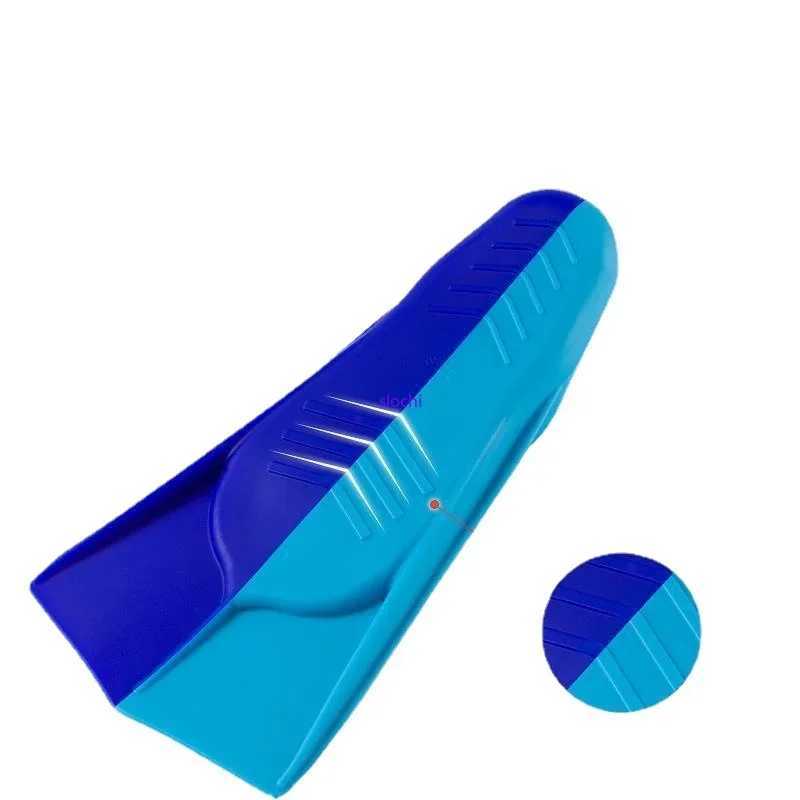 New Summer Childrens Diving Fin Training Diving Equipment Wholesale Silicone Swimming Fin Freestyle Silicone Short Flip CoverY250412