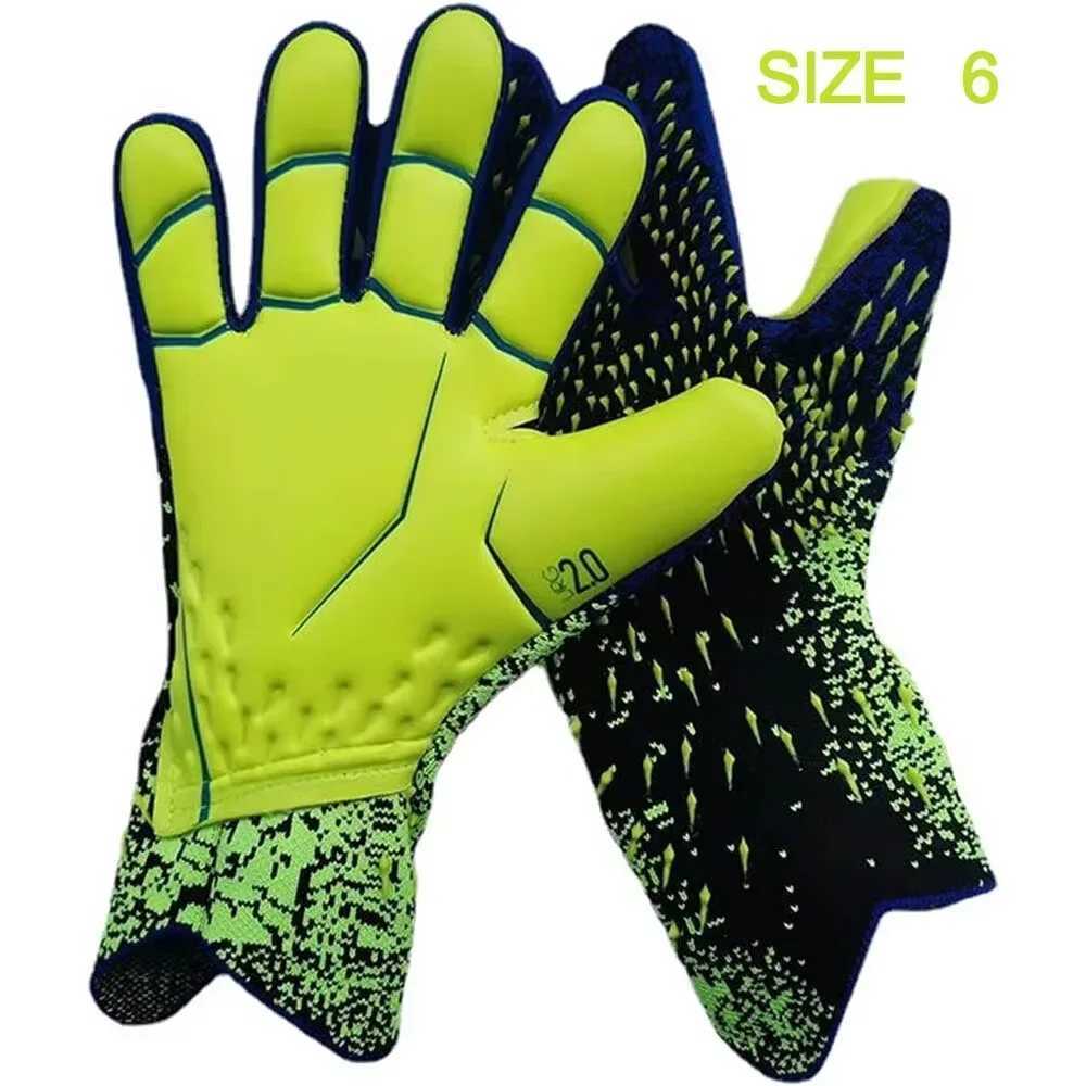 Football goalkeeper gloves with strong grip Size 6/7/8/9/10 Adult football goalkeeper glovesXJ250412