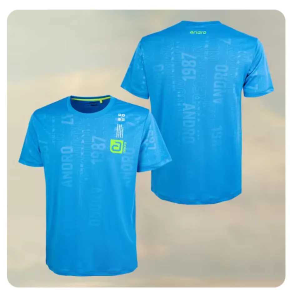 Mens Summer Table Tennis Team Quick Drying T-shirt Premium Ultra Thin Tennis Short Sleeve Mens Fitness SweaterXJ250412