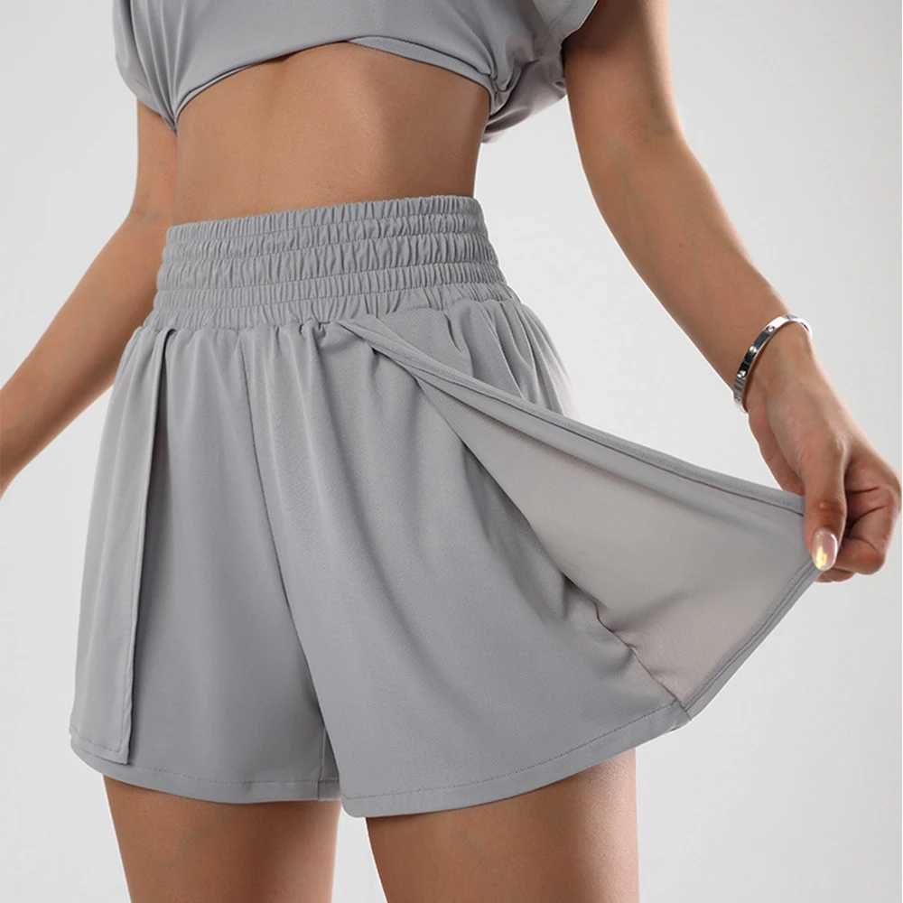 Womens high waisted yoga shorts slim and suitable for hip lifting sports shorts for gym running high elasticity bicycle shorts womens fitness yoga sho