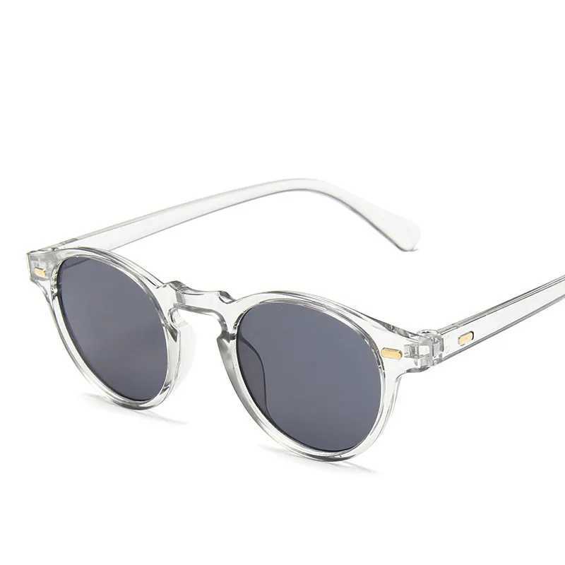 2024 Round Cat Eye Sunglasses Men Brand Designer Vintage Driving Sun Glasses Fashion Retro Male Shades Women Oculos De Sol Z250411