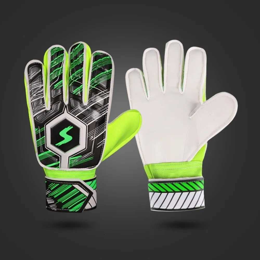 Strong Grips Football Goalkeeper Gloves Breathable Thickened Soccer Goalie Gloves Non-slip Full Finger Kids Goalkeeper GlovesW251112