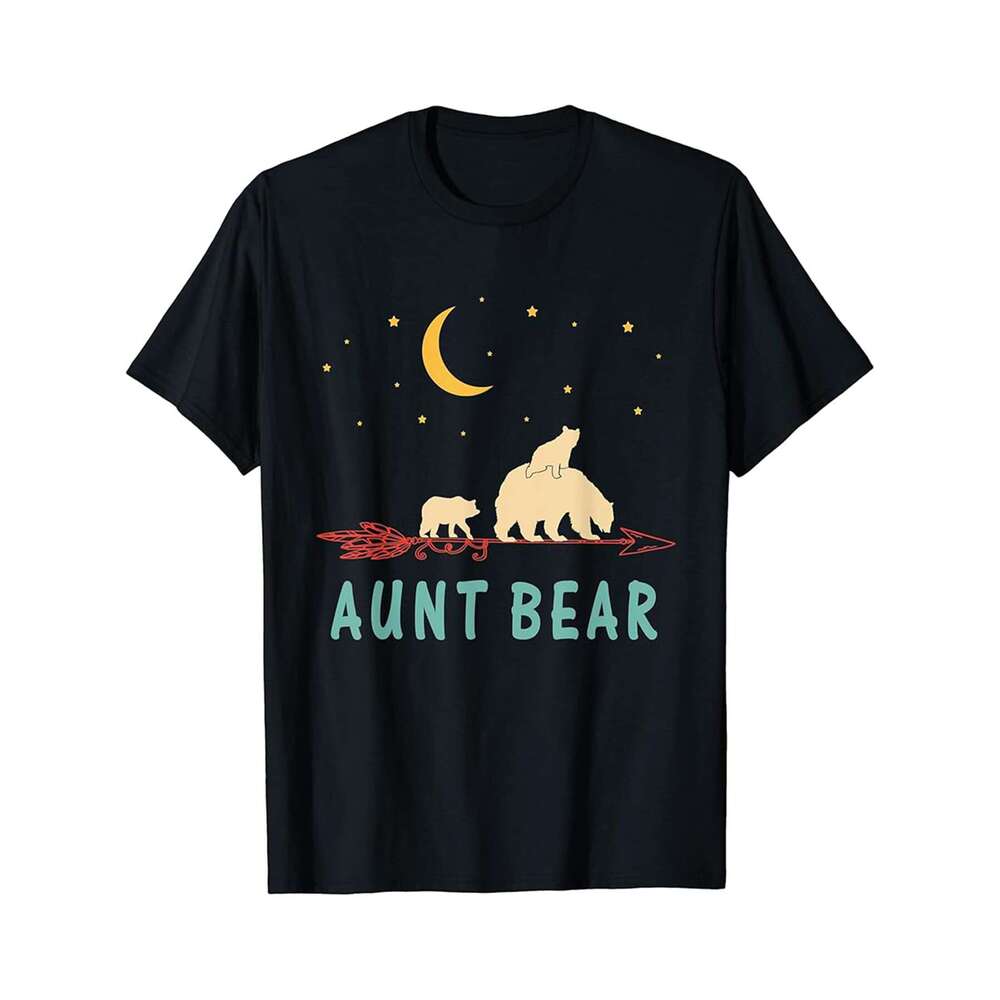 Designer T shirt Aunt Costume Mothers Day Leopard Sunflowers Proud Job - 220g T shits