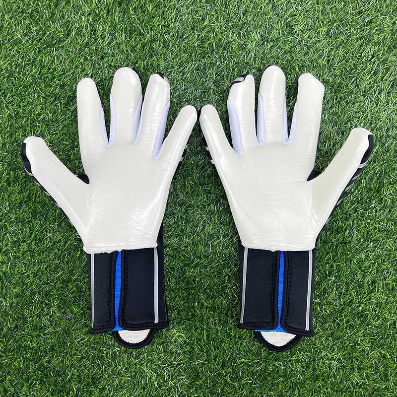 Football goalkeeper gloves thick latex 4mm professional protection for adult and youth goalkeepers football goalkeeper glovesXJ250412