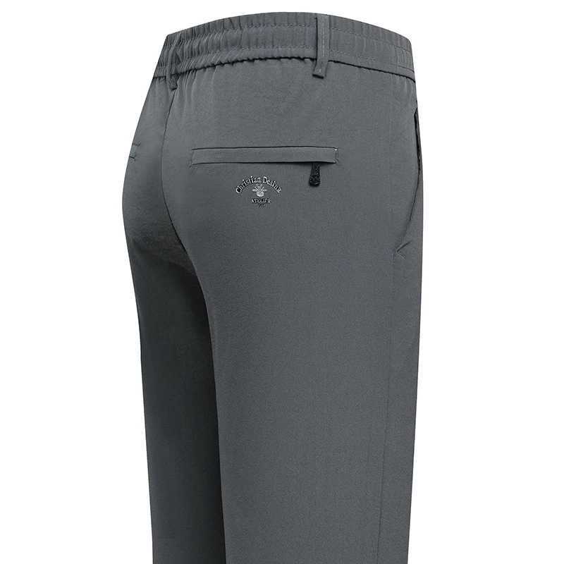 Mens elastic waist pants elastic casual pants plus size Trouser sportswear running and jogging pants 5XL W250411