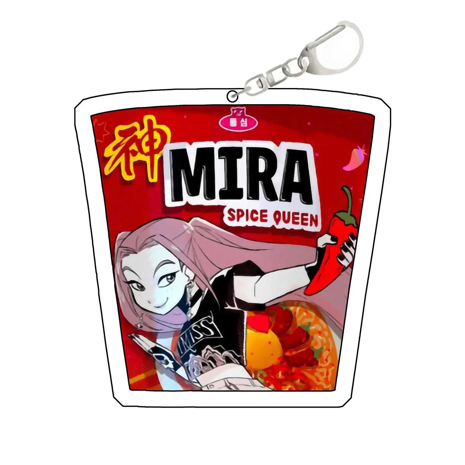 Kpop Demon Hunters Acrylic Keychain Rumi Mira Zoey Jinu Huntrix Mystery Saja Cartoon Anime Characters Gifts Pendant Decoration Z251111