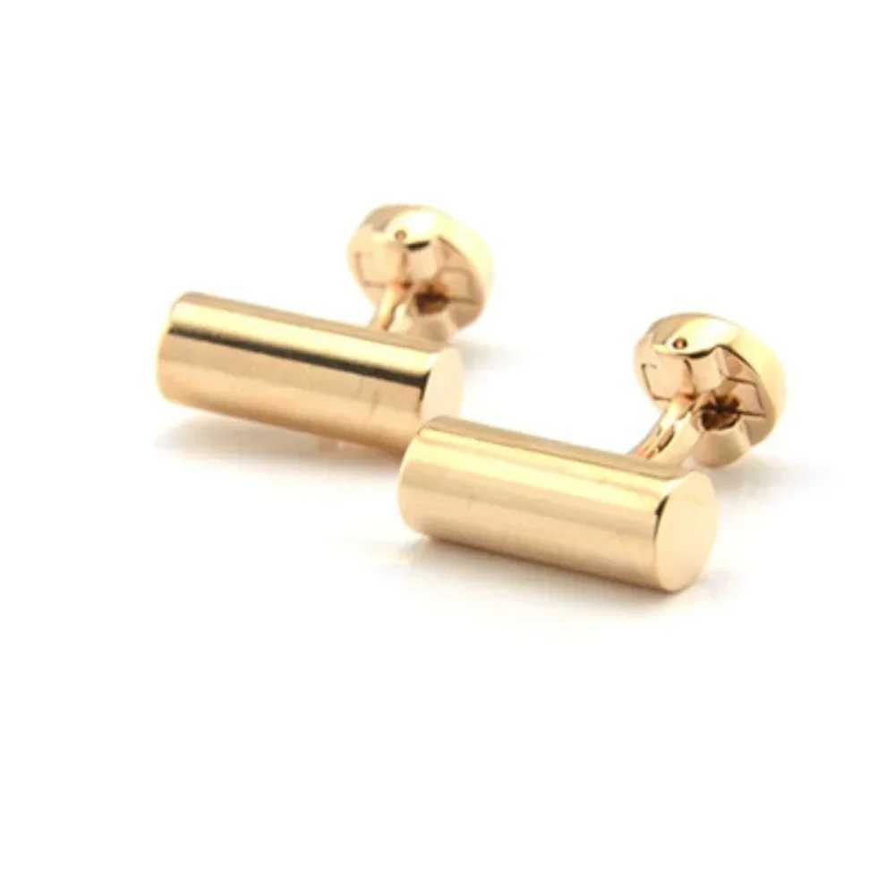 French shirt buttons mens cylindrical jewelry accessories gentlemens business party clothing cufflinks friends Fathers Day giftsT250412