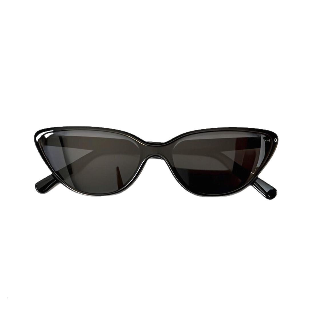 Frame Trendy Men's and Women's Street Photography New Fashion 2025 Glasses Cat Eye Sunglasses