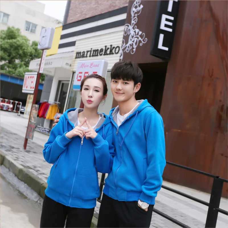 POD customization YOTEE Zipper Hoodie Fashion Brand Custom Thicken Mens Sweatshirt Solid Color Top Hoodie Fall Winter 2021 New DIYT251112