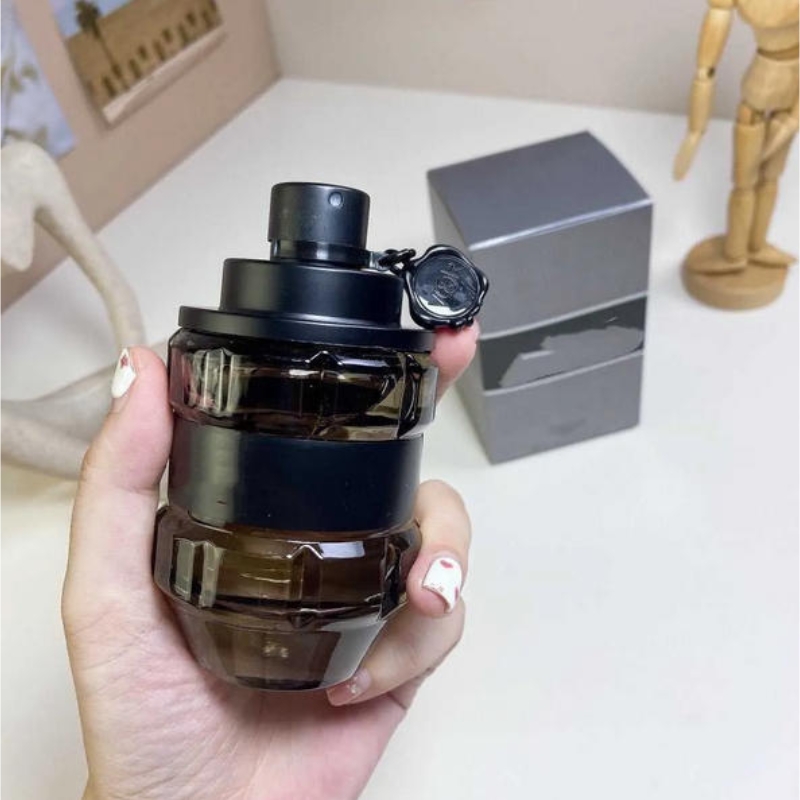 Luxury On sale Designer Spice Bomb Eau de Parfum Mens cologne longlasting fragrance Woody Spice MenS Cologne With Citrus and Tobacco Note