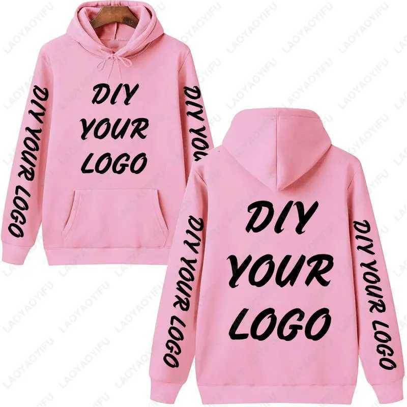 POD customization Customized Personalized Hoodie Autumn Warming and Comfort Sweatshirt Unisex Casual Custom Printed Text DIY Hoodie FashionT251112