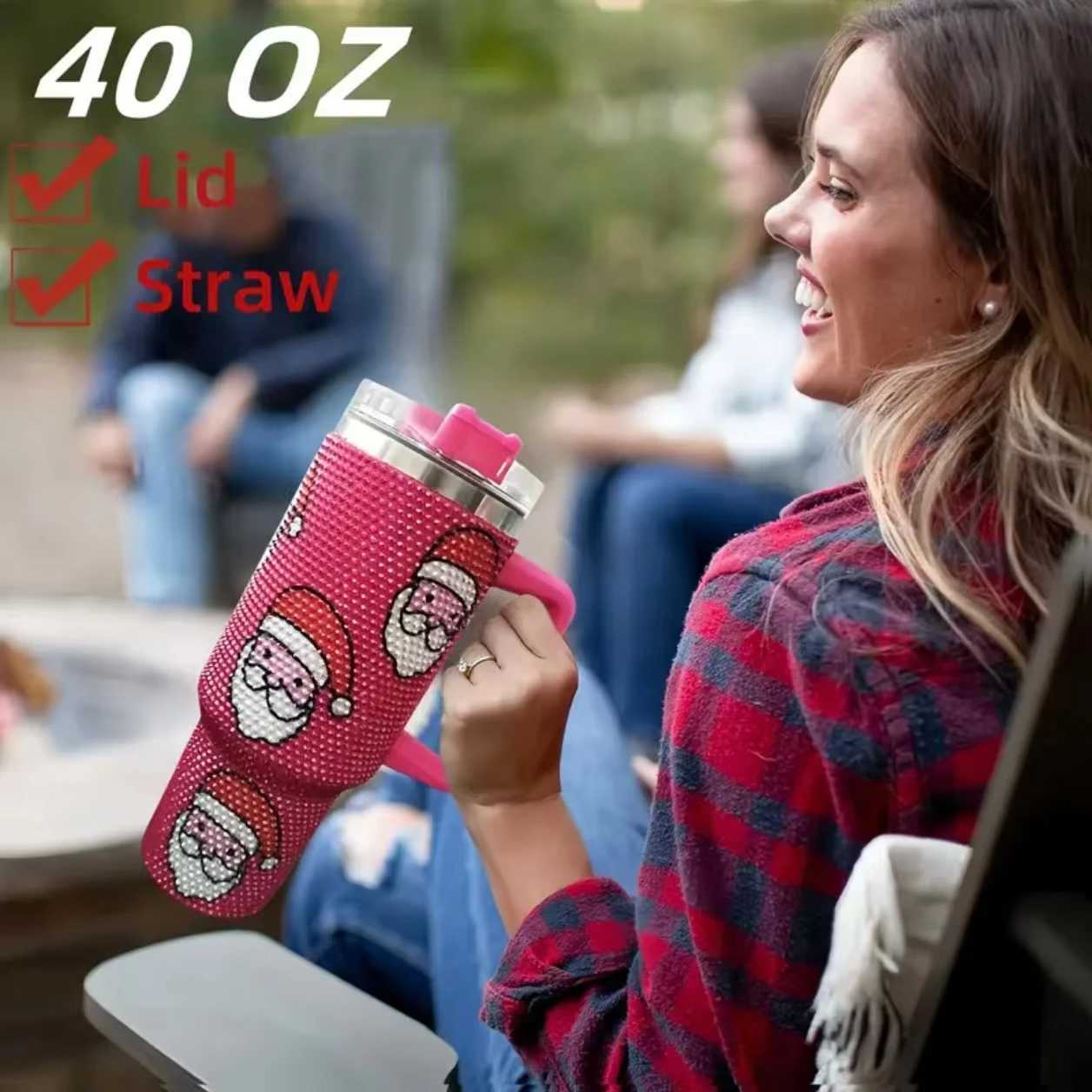 Christmas Stainless steel insulated cup 304 BPA free Christmas design reusable suitable for coffee hot and cold drinks Christmas Y251112