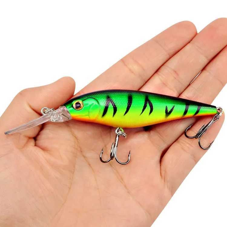 1pcs Minnow Fishing lure Pike Fake Bait Minnows 11cm 10.5g Wobbler Crankbait Trout Carp Fishing Lures Swimbait Tackle Z250411