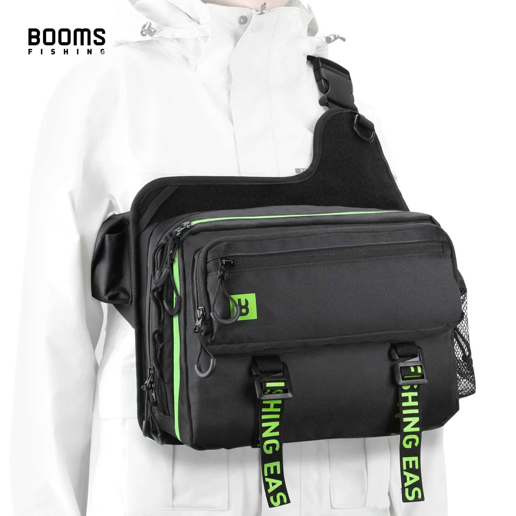 Booms Fishing IB1 Fishing Bag High-Capacity Tackle Storage Bags Large Sea Freshwater Backpack Carpfishing Professional Equipmen Z250411