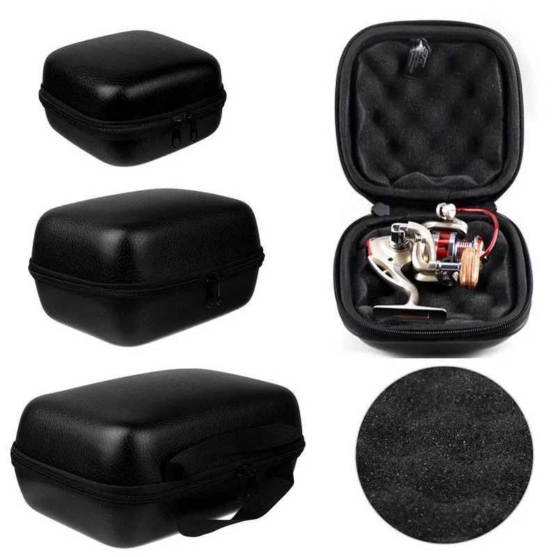 Fishing Tackle Storage Bag Waterproof Holder Pouch Fishing Protective Case Spinning Reel Shockproof Box for 1-2 Fishing Reels Z250411