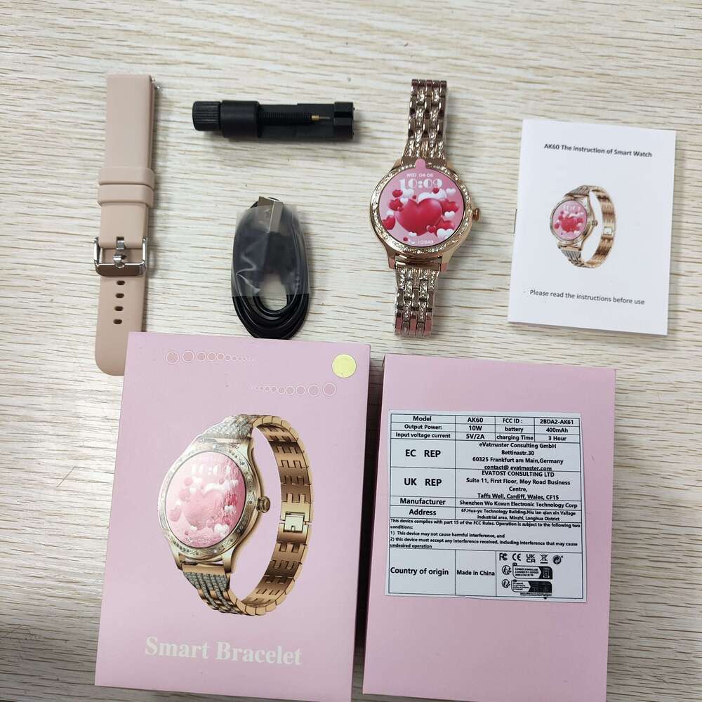 Smart Watch Women Answer/Make Call/Information Notification, HD Screen Smartwatch with Different Band, Fitness Tracker/Mutilple Sport Modes/Sleep