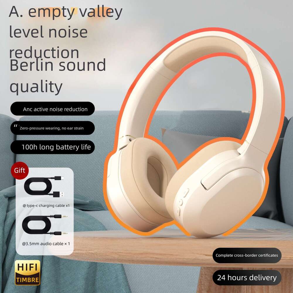 Famous Brand New DR Earbud Headset ANC Active Noise Reduction Gaming Wireless Bluetooth Headset Long Battery Life