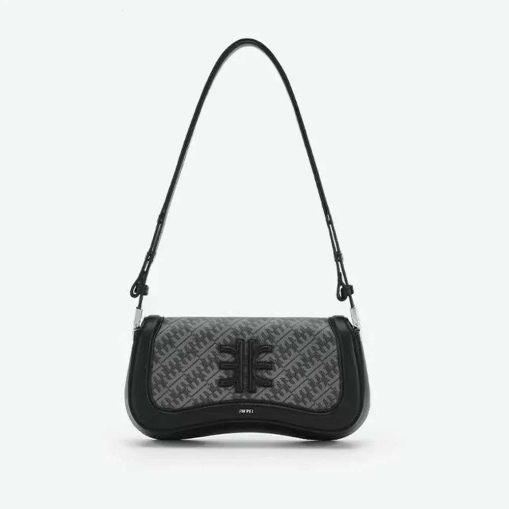 2025 Fashion JWPEI Pudding Unique Design Single Shoulder Crossbody New Underarm Stick Bag For Women Top-Handle Bags