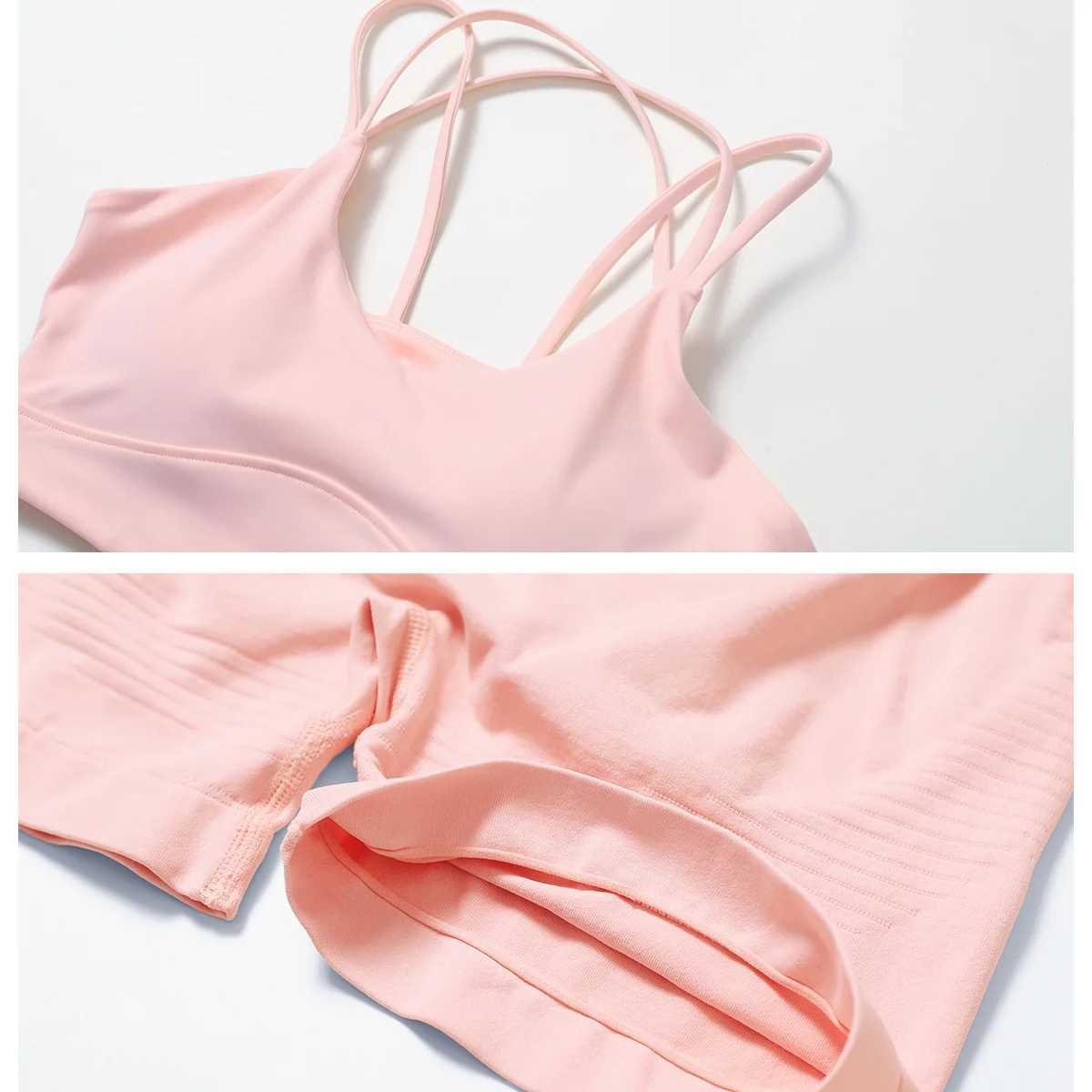 Yoga Set Women Gym Tank top Suit Sport Tracksuit Outfits Fitness High Waist Leggings Gym Running Clothes Long sleeve shorts suit J251112