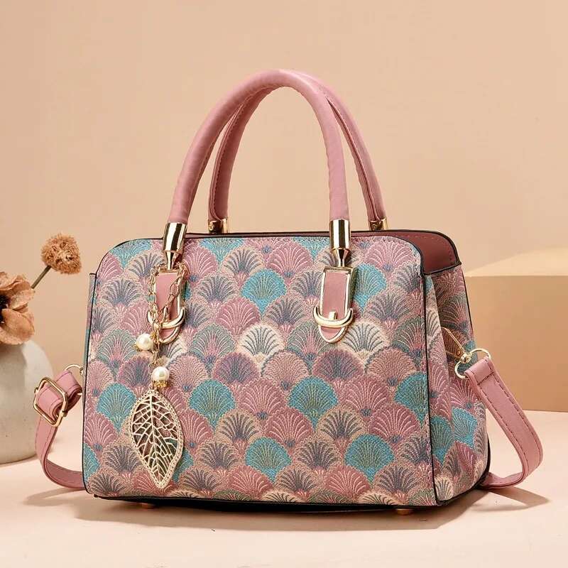 High Quality Leather Handbags Crossbody Shoulder Bags Women Famous Designer Large Capacity Tote Shopping Bag Bolsos Para Mujer