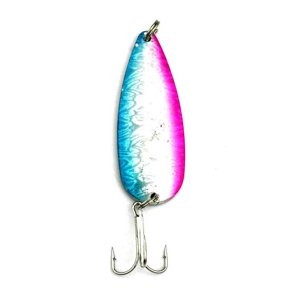 HENGJIA 1pc Wobbler Sequin Spoon 25g Lure Bionic Bass Pike Hard Sinking Bait Artificial Fishing Tool Z250411