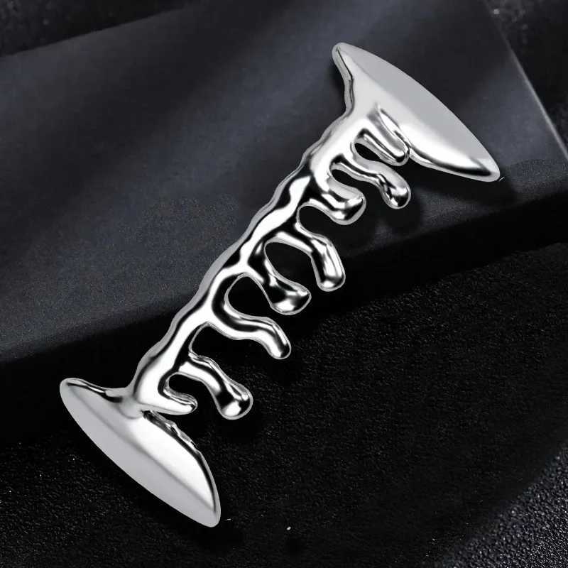 1 set of Hip Hop Grillz gold-plated Grills rock Grillz crystal teeth W250412