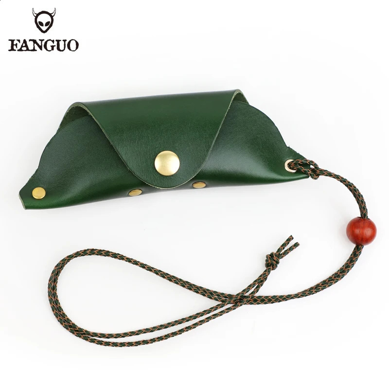 Cowhide Sunglasses Box Solid Color Sunglasses Bag Glass Protective Cover Genuine Leather Glasses Box 250409