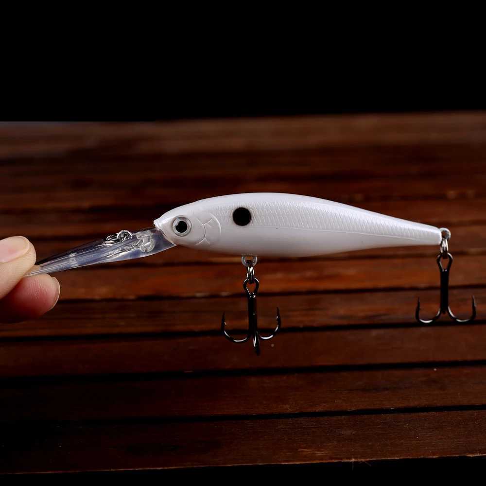 CCLTBA Deepwater Minnow Baits 11.5cm 10g Hard Lures Fishing Long Bill Crankbait Minnow Wobbles Artificial Fishing Tackle Z250411