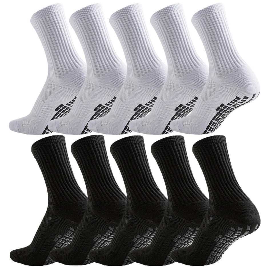 10Pairs Men and Womens Performance Anti Slip Grip Socks Ideal for Baseball Football Basketball K251111