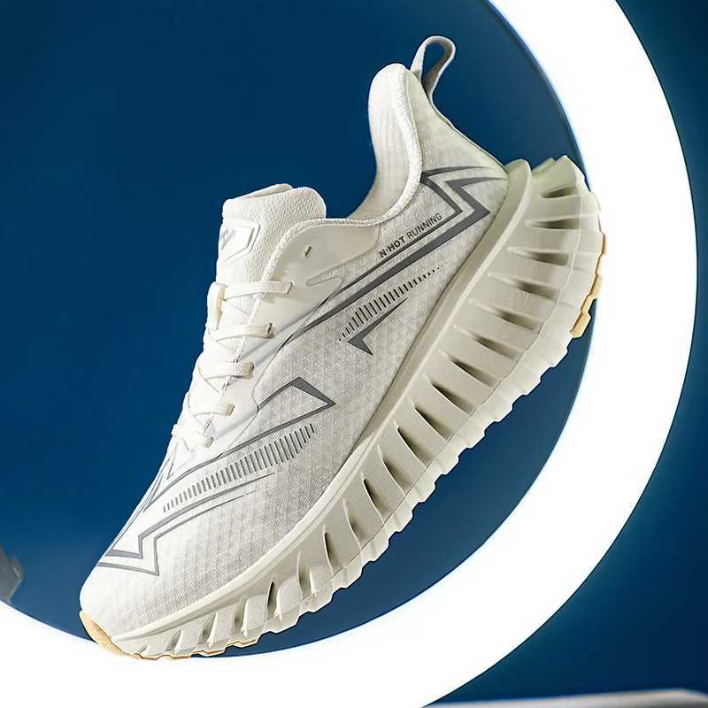 High-quality Mens Running Shoes Soft Cfy Road Jogging Light Cushioning Sneakers Men Versatile Outdoor Non-slip Training Shoes Z250411
