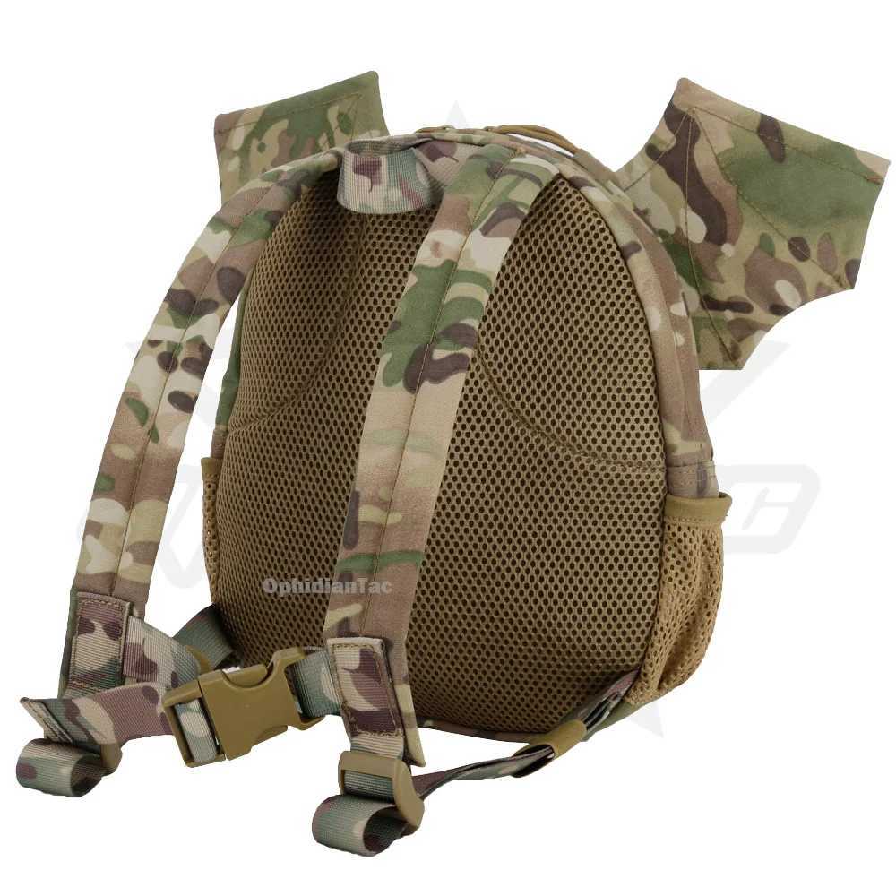 OphidianTac Little Devil Kids Backpack Small Bags Hiking Outdoor Travel Bag Boys Girls Children Vacation Bag Z250411