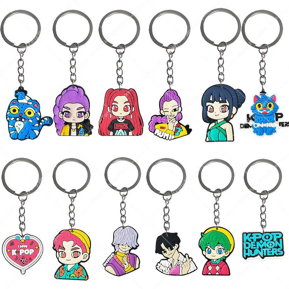 K pop Demon Hunters Keychain Birthday Party Decoration Kpop Anime Party Gift Filler Gifts for Guests Baby Shower Party Supplies Z251111