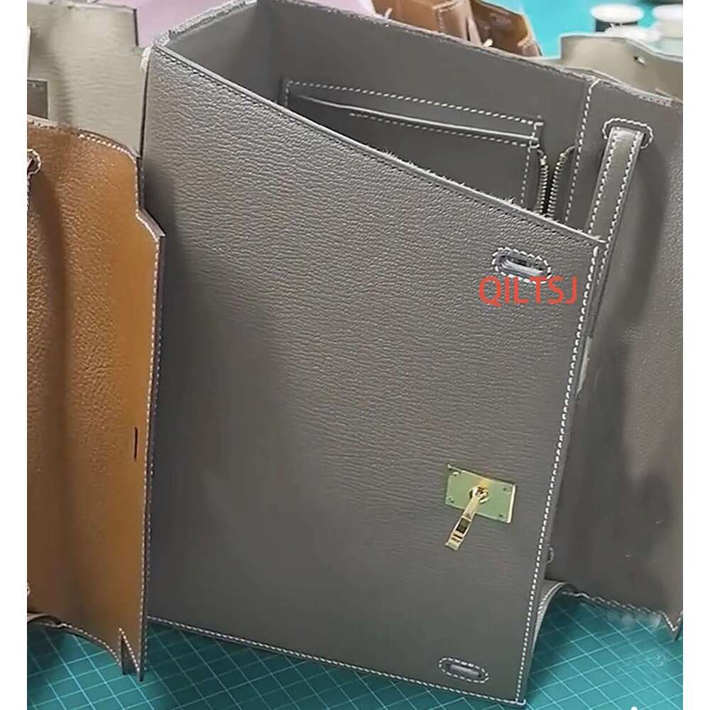 Genuine Cowhide Handbag For Women Large Capacity Tote Bag Fashion Portable Ladies Handbags T Leather Personalized Handwork
