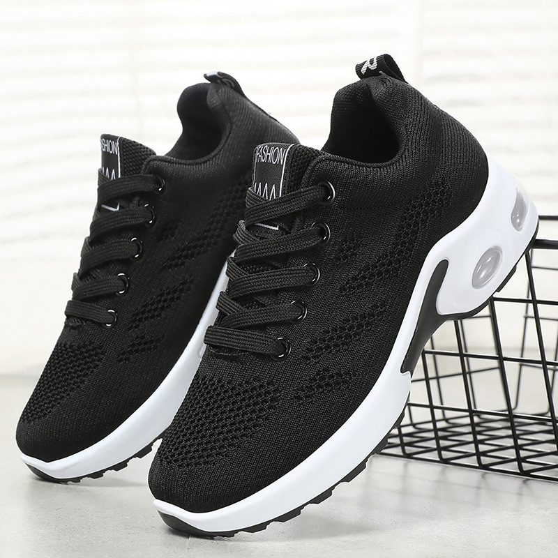 Korean Style Cloud Cushion Sport Shoes Unisex - Spring Summer Lightweight Mesh Running Shoes Non-Slip Walking Shoes