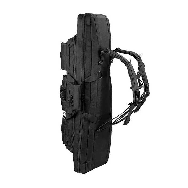 130cm/52inch Length Outdoor Bags 600D Oxford Dual Cabbeen Fishing Bag CS Airsoft Bags for Women Men Fishing Hunting Hiking Sport Z250411