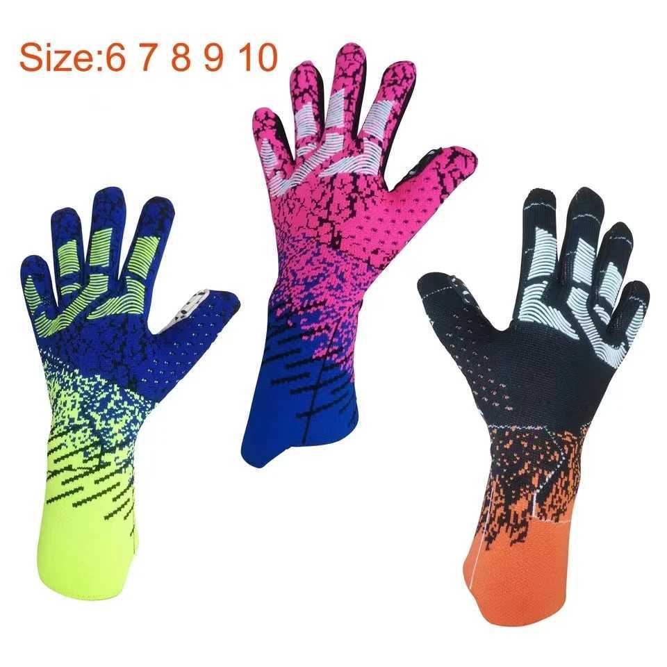 Latex goalkeeper gloves thick football professional protection adult and youth goalkeeper football goalkeeper football glovesXJ250412