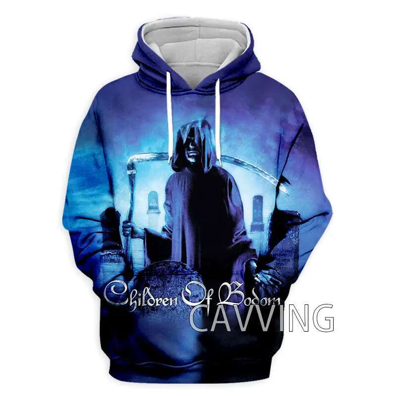 New Fashion Women/Men's 3D Print Children of Bodom Hoodies Hooded Haruku Hoodie Sweatshirts Tops K01
