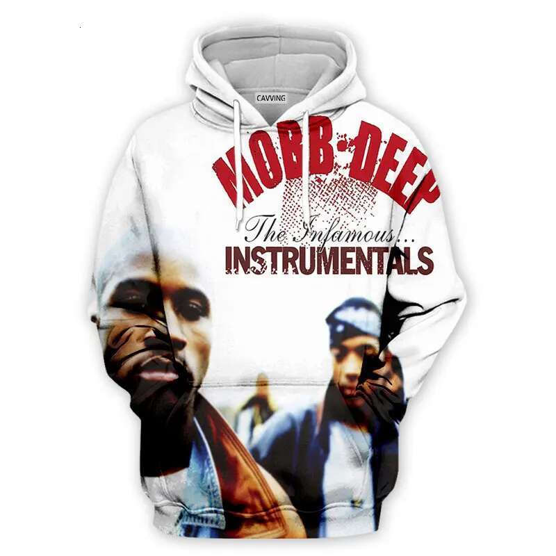 Mobb Deep 3D Printed Hoodies Hooded Haruku Hoodie Sweatshirts HIP HOP Tops Clothing for Women/men