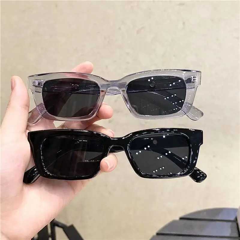 2024 New Women Rectangle Vintage Sunglasses Brand Designer Retro Points Sun Glasses Female Lady Eyeglass Cat Eye Driver GogglesC250411