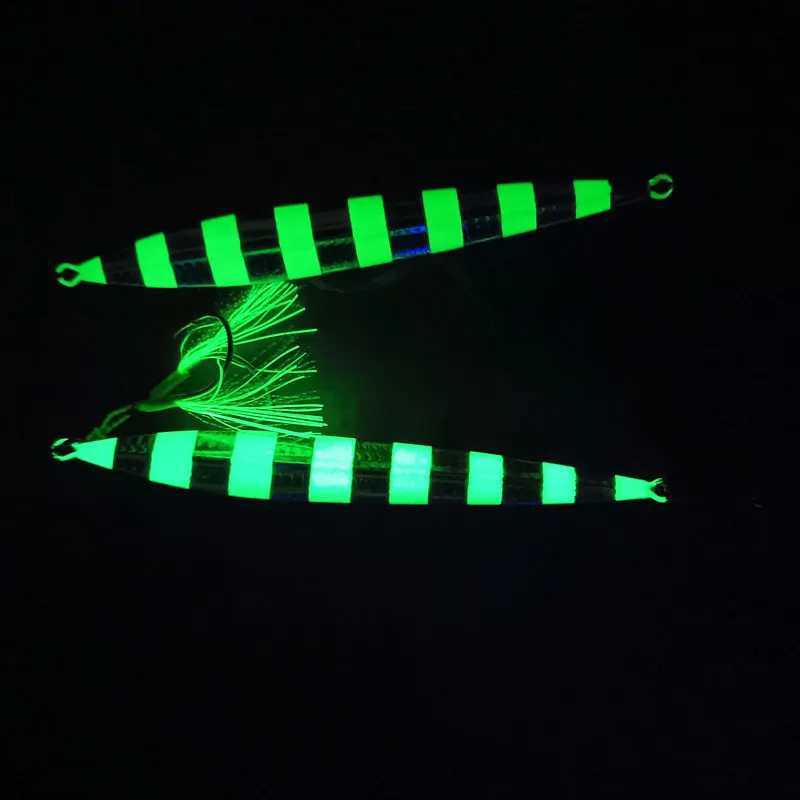 AS Fast JIg Lure Fishing Glow Jig Speed Falling Angler 60g90g120g Boat Sea Fishing Metal Hard Vertical Bait Sinking Pesca Bait Z250411