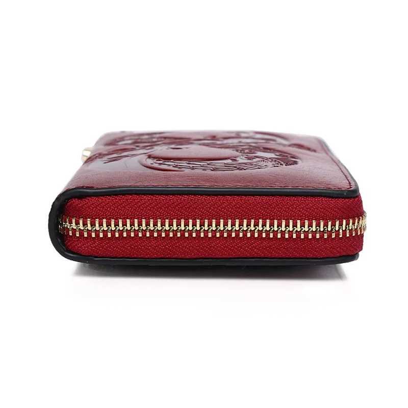 genuine leather womens bag floral real cow leather bag ladies one layer cowhide clutch bag Z250411